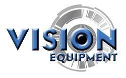Vision Equipment Inc Logo on White Color Background One